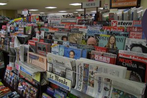 Wide collection of global newspapers and magazines