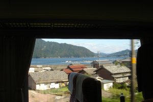 Sit back and enjoy the beautiful rural scenery along the coast of Mie Prefecture