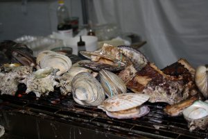 Delicious fresh seafood