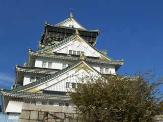 The beautiful Osaka Castle