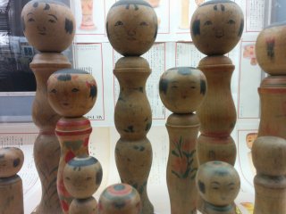 Kokeshi wooden dolls are a signature craft of the Tohoku region