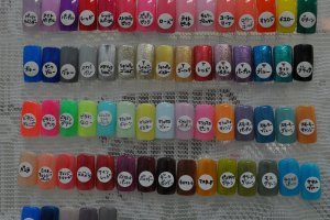Parfait gel nail colors
