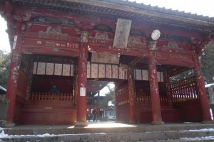 The main gate of Fuji Sengen Shrine