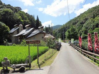 The museum&#39;s location is deep within a beautiful, remote valley not far from the famous Shimanto River.