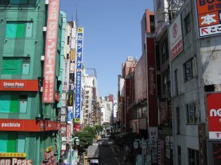 One of the streets of Shinjuku