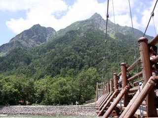 One of a few suspension bridges &ndash; provide a great view of the scenery!