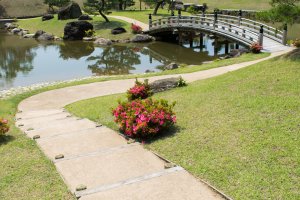 Kanazawa Castle park boasts peaceful park land, great vistas, and beautiful gardens.
