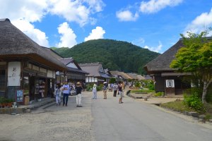 Entrance to Ōuchi-juku