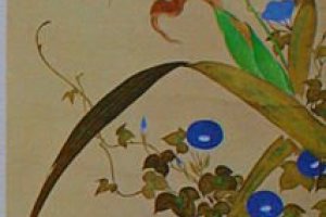 Sakai Hoitsu, painting on silk
