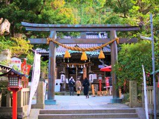 A torii shrine gate