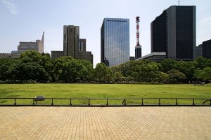The event takes place on the grounds of Tokyo's Hibiya Park