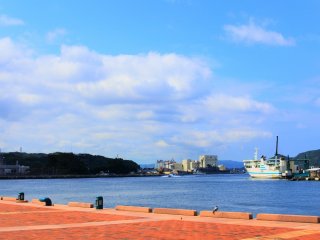 The good scenery of Sasebo Port
