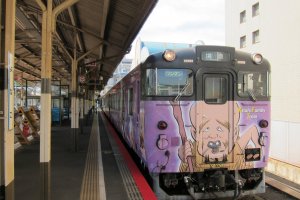 One of the GeGeGe no Kitaro trains