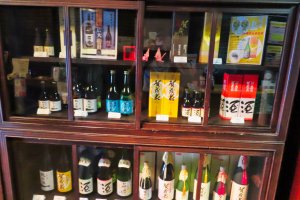 Various types of Sake