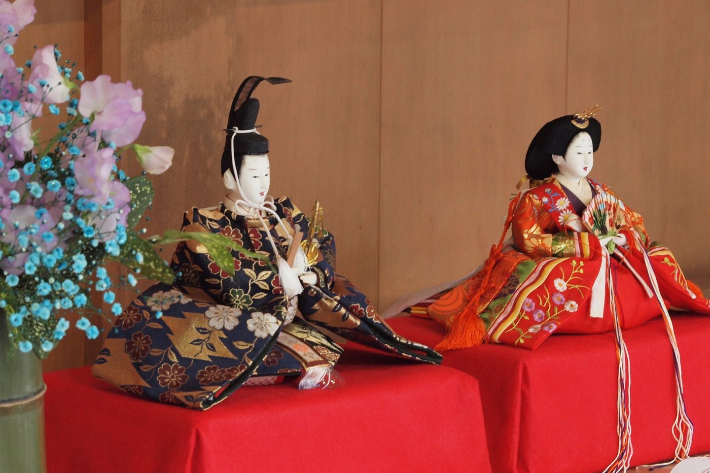 Hina dolls are displayed across many households in Japan for Girls\' Day on March 3rd.
