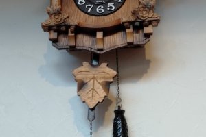 A European style clock