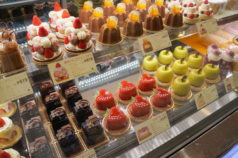 <p>The dessert display here is so beautiful. But it&#39;s just one of many</p>