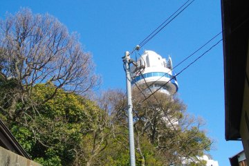 The astronomical observatory called &quot;Akashi&nbsp;Municipal Planetarium&quot;