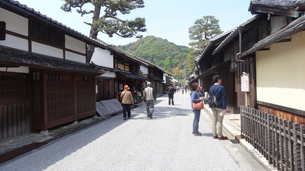 บ้านเรือนเก่าๆ แบบโบราณของญี่ปุ่น ที่โอะมิฮะชิมาน