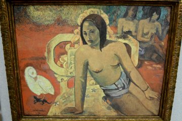 <p>Vairumati by Paul Gauguin. The original is in the Mus&eacute;e d&#39;Orsay, France</p>