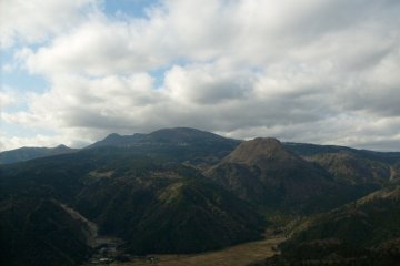 Вид с горы Омуро