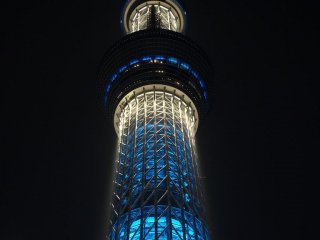 Lighting up the Tokyo night