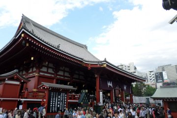 Almost two million people crowd the Senso-ji Temple grounds every year to take part of the festivities.