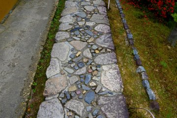 <p>Stone path called &lsquo;Nobedan&rsquo;</p>