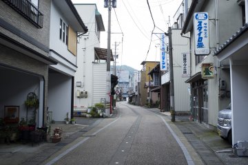 <p>Along Echizen city&#39;s tansu road</p>