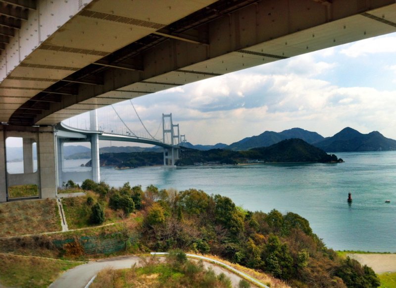 Shimanami Kaido from the Ehime side