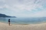 琵琶湖の近江舞子ビーチ