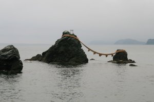 The wedded rocks at Futami