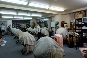 Taiko Drumming classroom