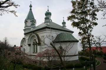 <p>โบสถ์รัสเซีย นิกายออโธดอกซ์ เล็ก ๆ แห่งเมือง Hakodate</p>