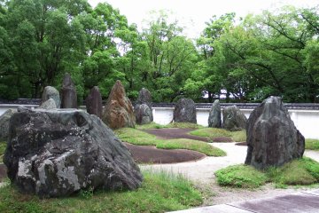 <p>View of Hideyoshi&#39;s Stone Garden</p>