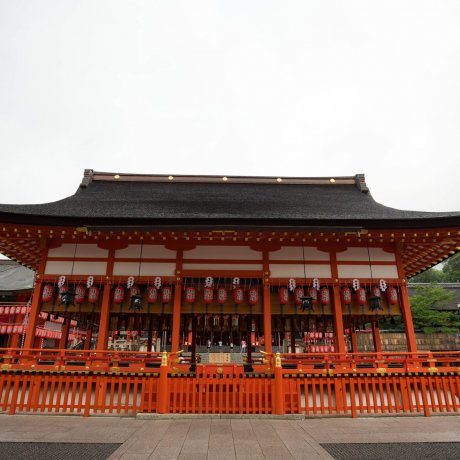 Fushimi Inari vào buổi chiều