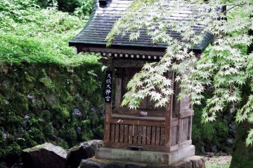Pretty shrine called, &#39;Tensho Daijingu&#39;, which was built in 1748