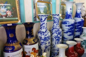 Vases and porcelain