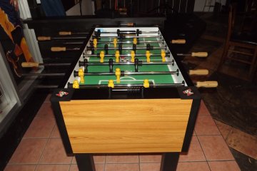 <p>Foosball. Wow, you don&#39;t find these any more!</p>