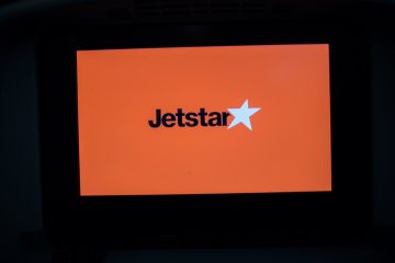 <p>The Jetstar 787 Dreamliner&#39;s&nbsp;seat back entertainment system</p>