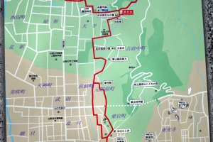 Inishie-no-michi - a walking (or cycling) trail starting at Kofu Station and including Takeda Shrine, Shingen Takeda&#39;s grave, and the five Kofu Gozan temples.