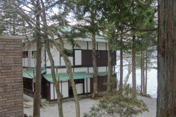 <p>You can see some other Embassy villas along the road: French, Belgian, and British. In the old days, people said that in the hot, humid summer, most foreign Embassies escaped from Tokyo to Nikko.</p>