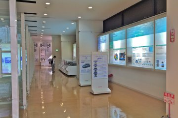 <p>Wander around the Guest Hall to learn more about the driving force behind the Nissan brand</p>