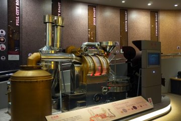 <p>Coffee roasting machine</p>