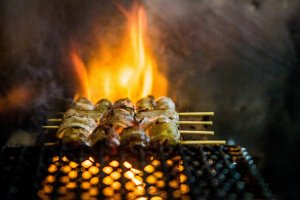 Yakitori is an iconic street food that is served all over 