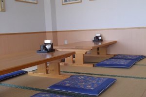 One of the tatami areas