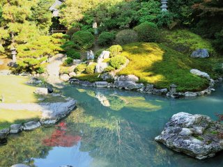 The Garden of Soami and Ryujin-no Ike Pond (Dragon God Pond)
