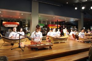Cultural performances can also be seen time to time at the canteen