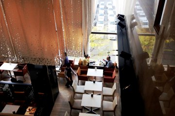 <p>Watch the world go by from Restaurant Cuore</p>