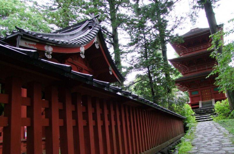 This shrine was the very first one built in this complex of shrines